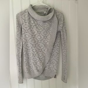Ivivva lululemon Knit Wrap Grey Cardigan